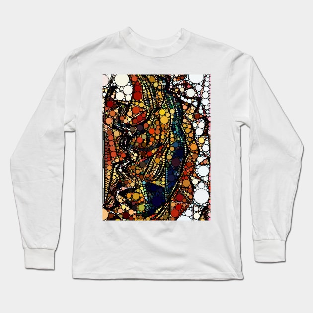 Cubist Bubble Art Long Sleeve T-Shirt by Dturner29